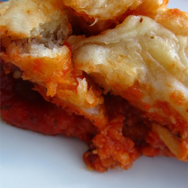 Slow Cooker Buffalo Chicken Pizza Loaf