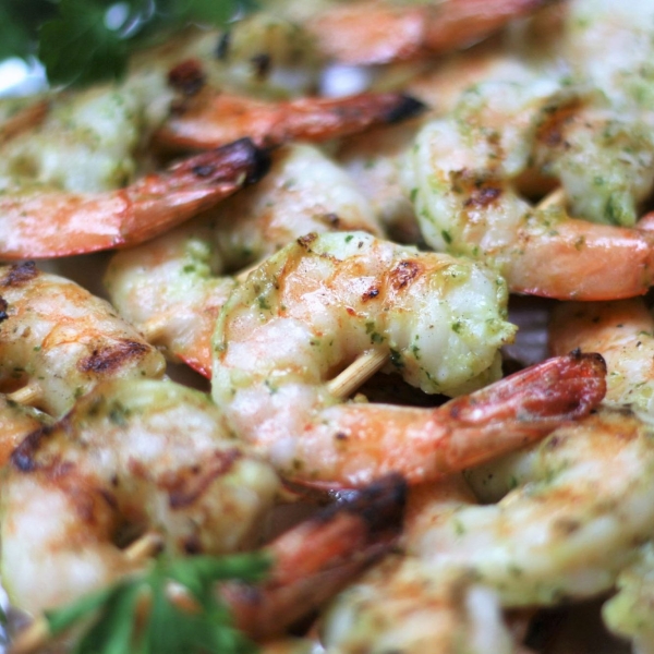 Grilled Garlic Shrimp