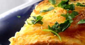 Broccoli Blue Cheese Strata