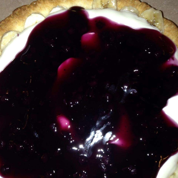 Easy Blueberry Cream Cheese Pie