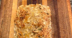 Apple, Cheddar, and Rosemary Beer Bread