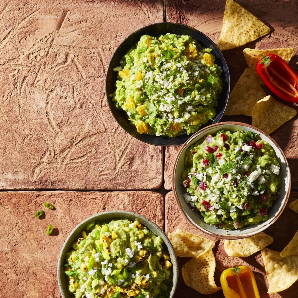 Guacamole 3 Ways