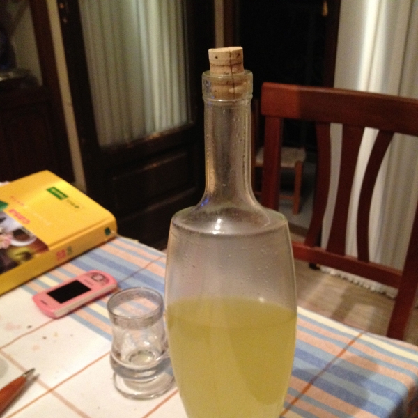 Traditional Italian Limoncello