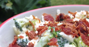 Broccoli Cauliflower Salad