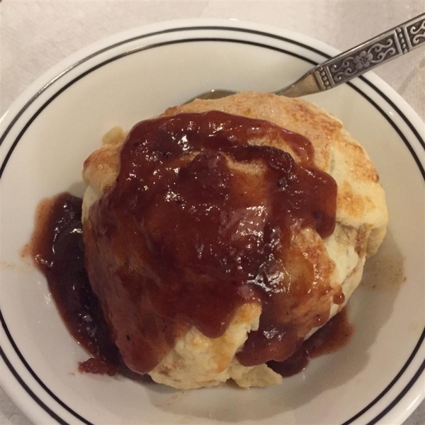 Apple Dumplings with Rich Cinnamon Sauce