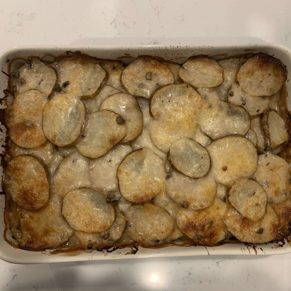 Scalloped Potatoes au Gratin