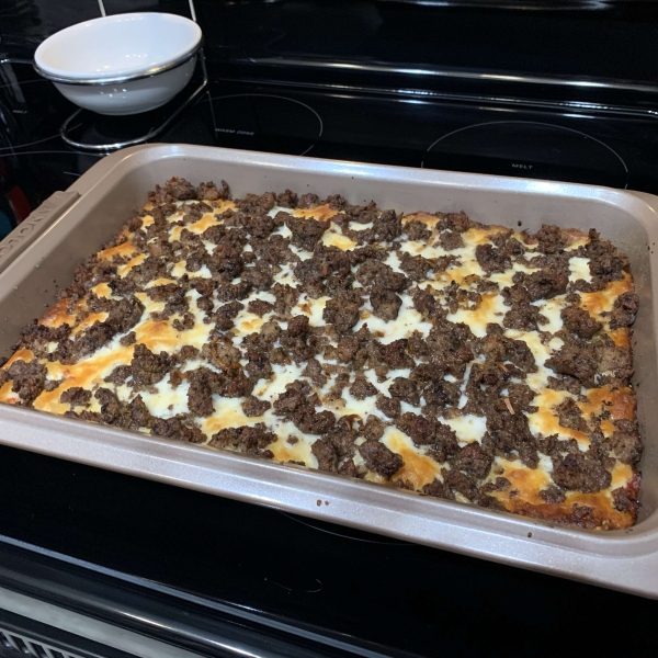 Spaghetti Pizza
