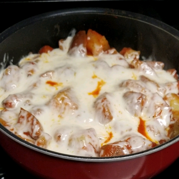 Slow Cooker Pizza Potatoes