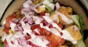 Mexican Rice and Tilapia Salad