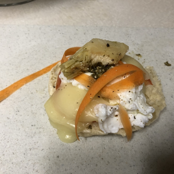 Poached Eggs Caprese