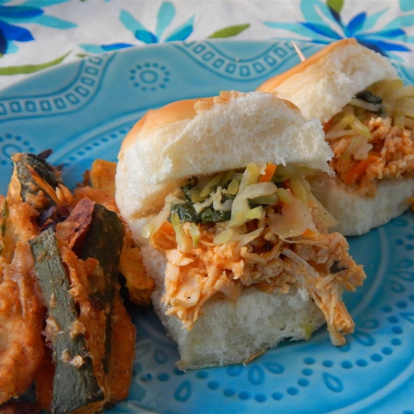 Slow Cooker Spicy Buffalo Ranch Chicken