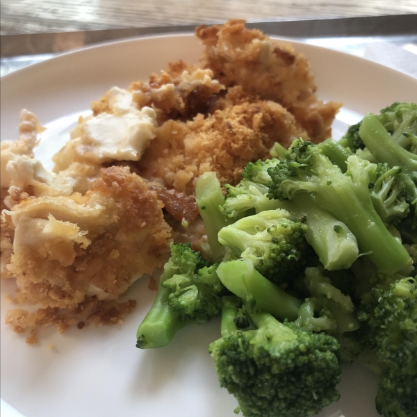 Triple Cheesy Chicken Casserole