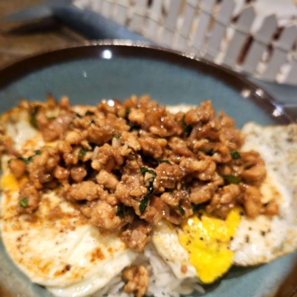 Spicy Thai Basil Chicken (Pad Krapow Gai)