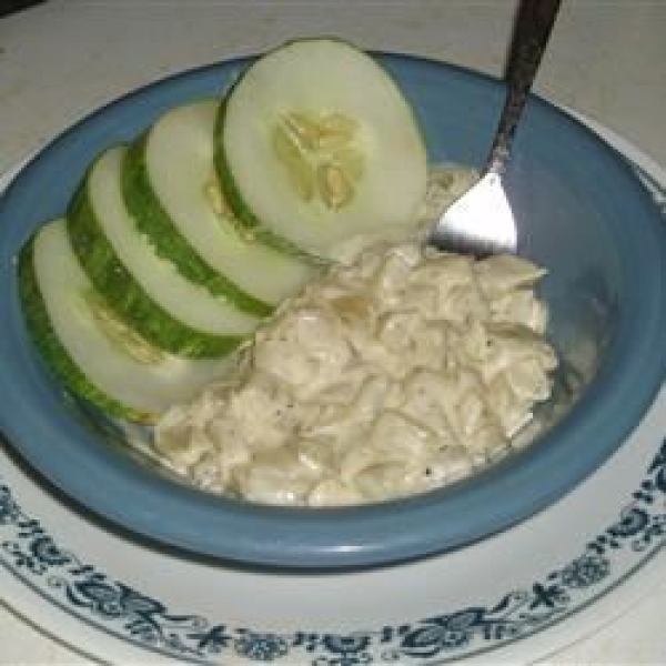 Creamy Buttered Cucumbers