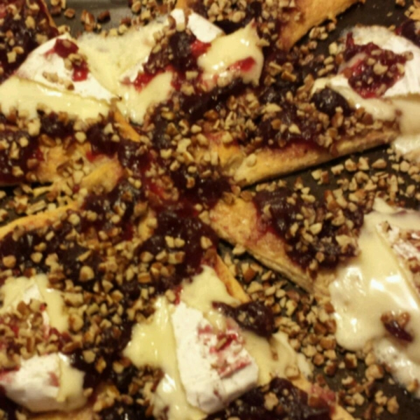 Brie and Cranberry Pizza