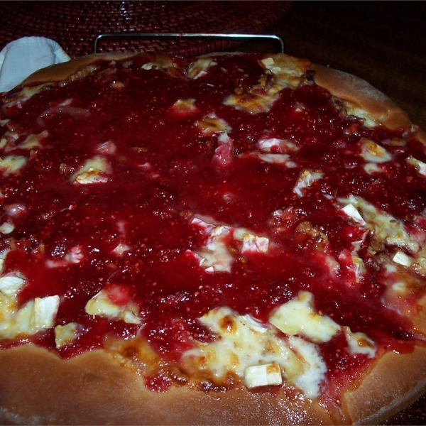 Brie and Cranberry Pizza