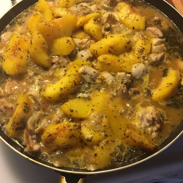Byrdhouse Spicy Chicken and Peaches