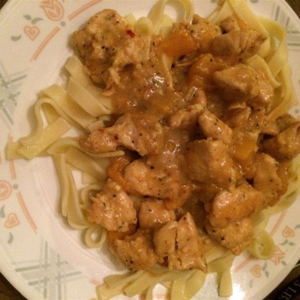 Byrdhouse Spicy Chicken and Peaches