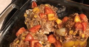 Stuffed Bell Pepper Rings