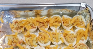 Parmesan-Oregano Deviled Eggs