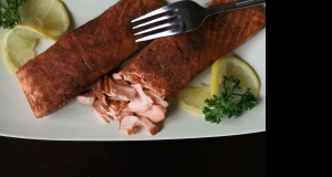 Cold Roasted Moroccan Spiced Salmon