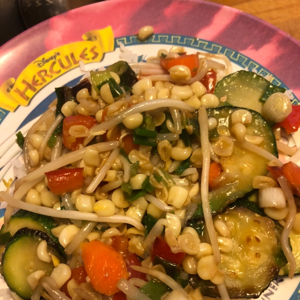 Owen's Veggie Stir-Fry