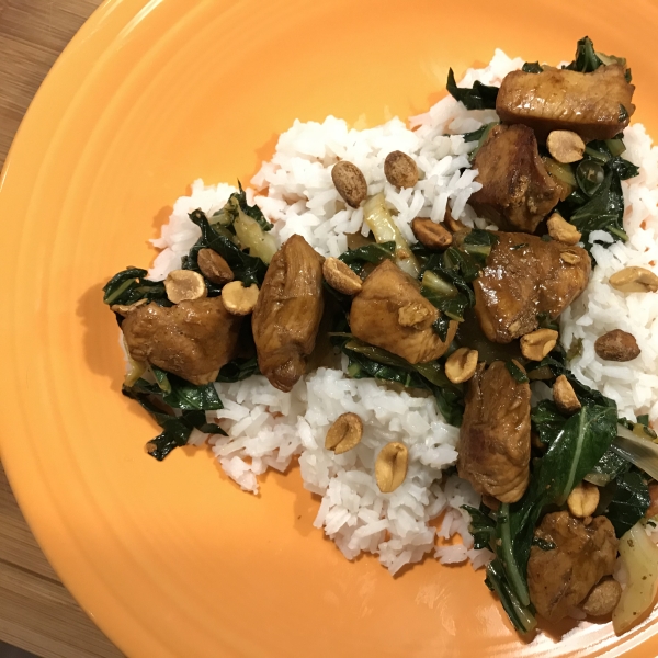 Healthier Kung Pao Chicken