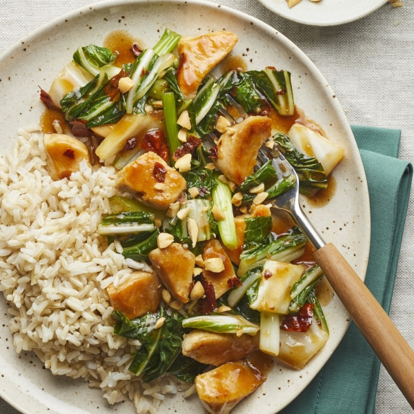 Healthier Kung Pao Chicken