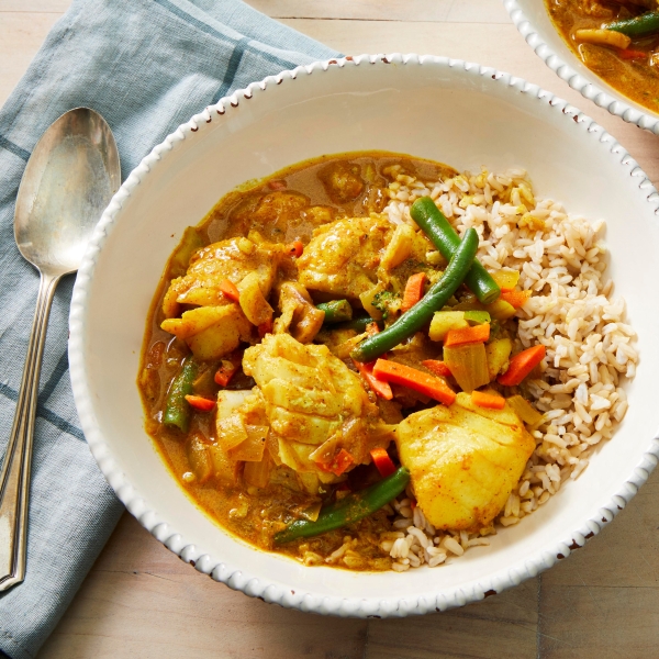 Coconut Curry Fish
