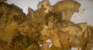 Wicked Garlic Tofu Saute