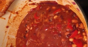 Vegetarian Chili with Black Beans