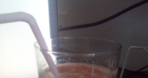 Mongolian Strawberry-Orange Juice Smoothie