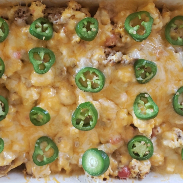 Easy Breakfast Nachos