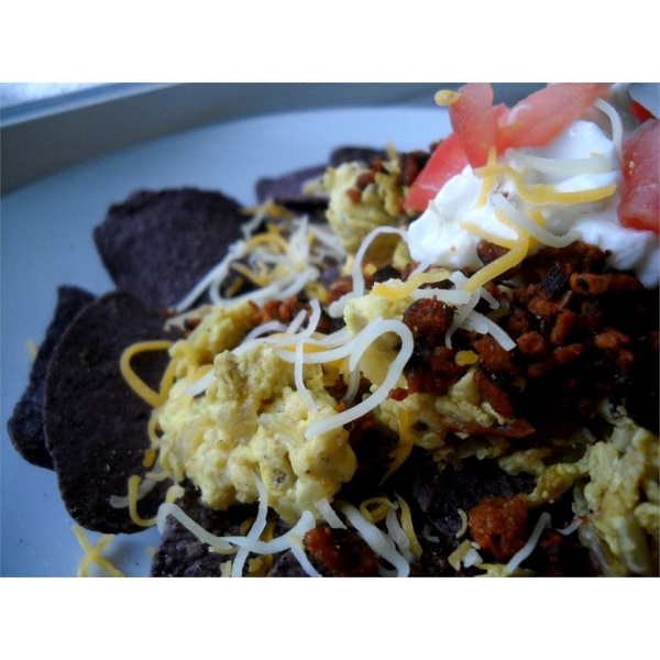 Easy Breakfast Nachos