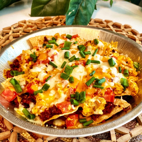 Easy Breakfast Nachos