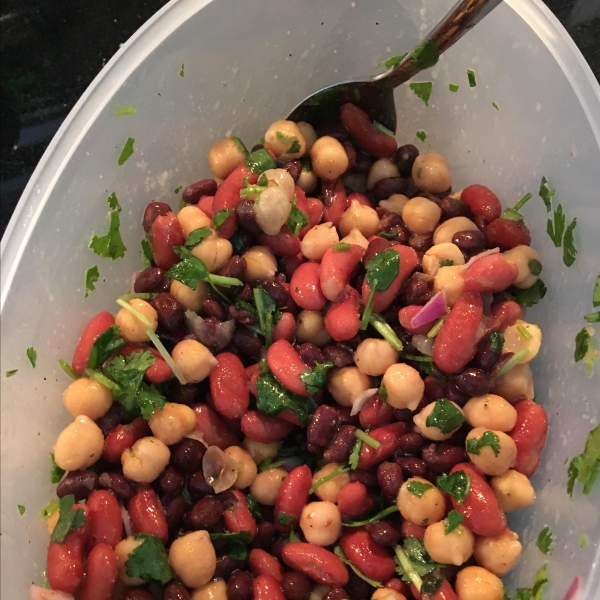 No-Sugar Three Bean Salad