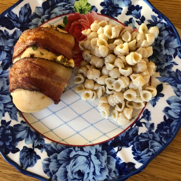 Bacon-Wrapped Spring Chicken