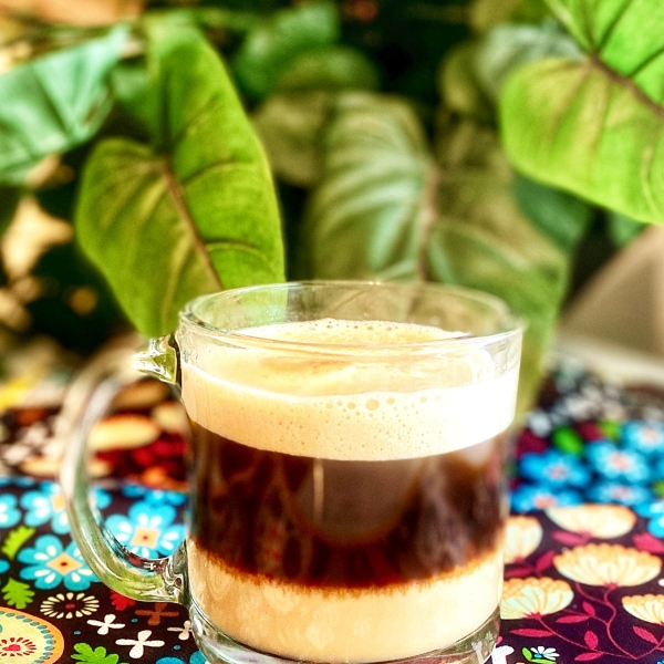 Skinny White Chocolate Peanut Butter Latte