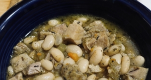 Pork and Herbed White Beans