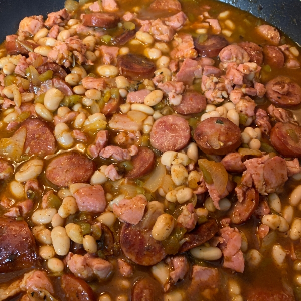 Smoked Sausage White Bean Chili