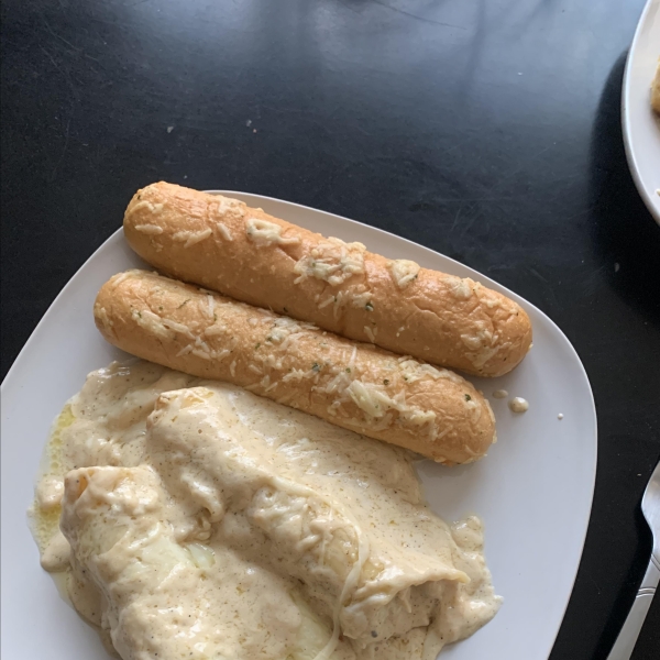 Chicken Manicotti Alfredo