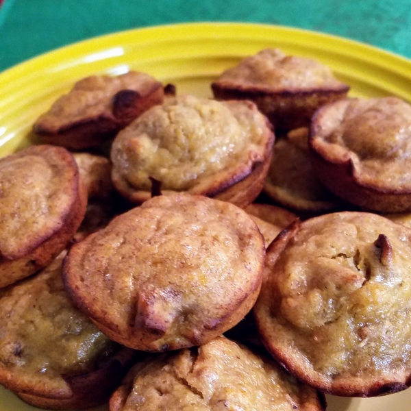 Banana and Persimmon Cinnamon Muffins