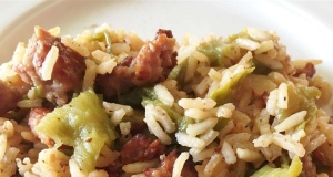 Hatch Chile Dirty Rice