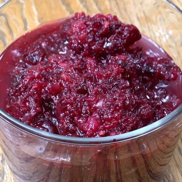 Kindertime Cranberry Relish