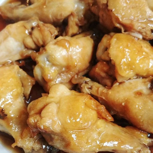Krista's Sticky Honey Garlic Wings