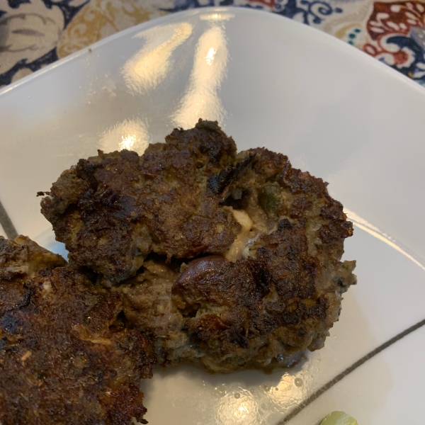 Grilled Italian Burgers