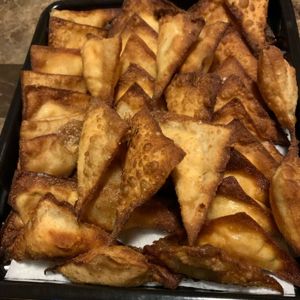 Crab Rangoon with Water Chestnuts