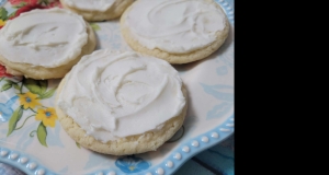 Buttercream-Frosted Lemon Sugar Cookies