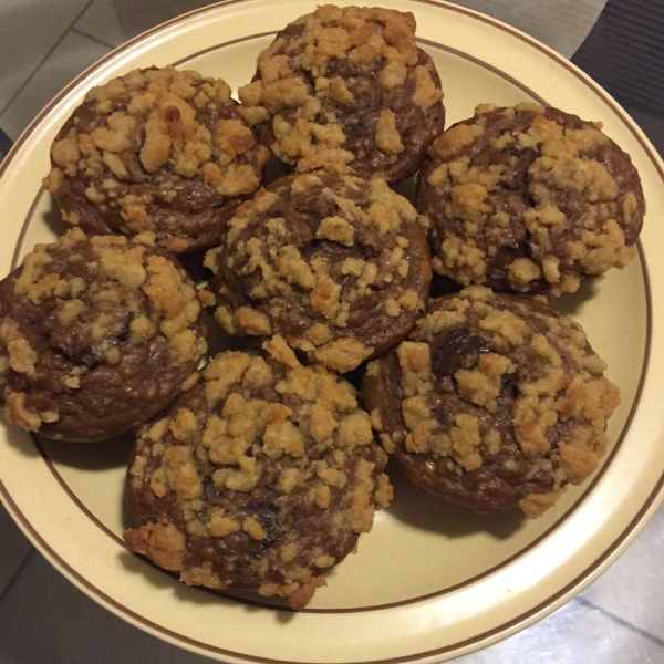 Peanut Butter Banana Muffins