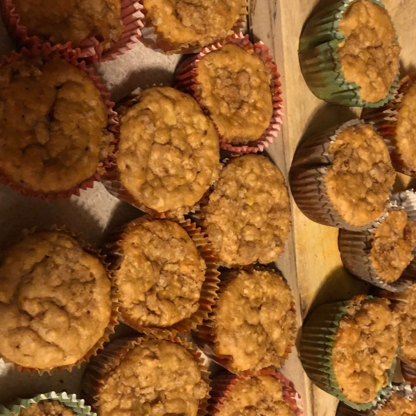 Peanut Butter Banana Muffins